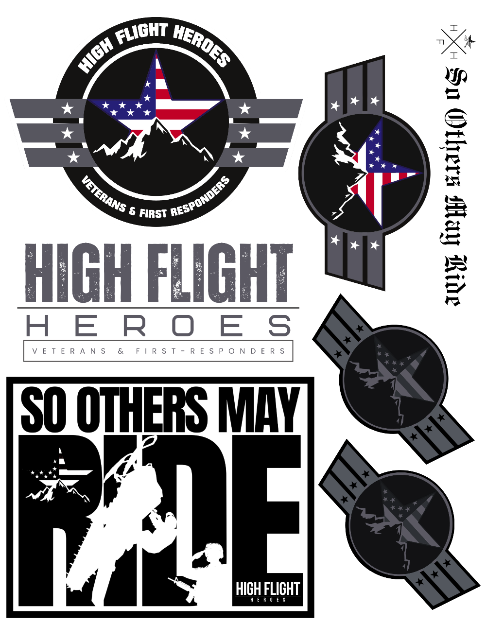 High Flight Sticker Kit