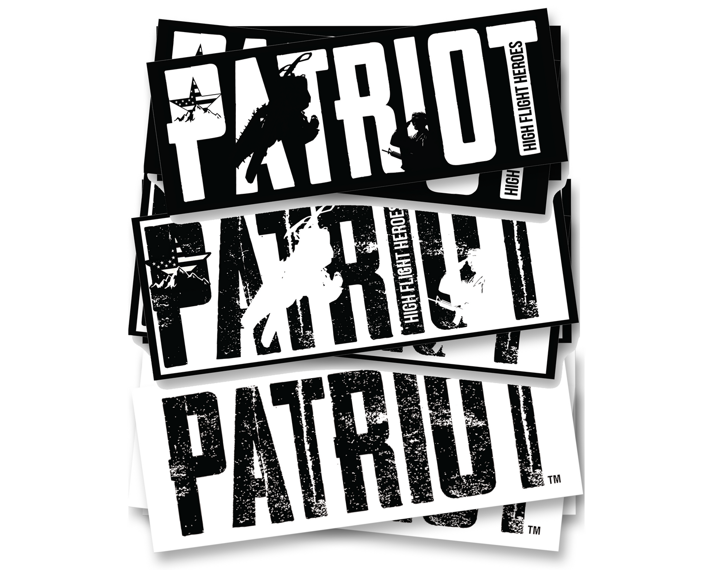 Patriot/HFH Gear Bumper Sticker Bundle
