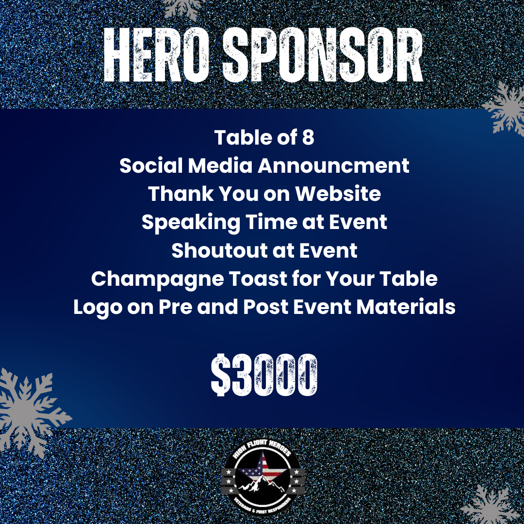 HFH- Fundraising Gala: HERO SPONSOR
