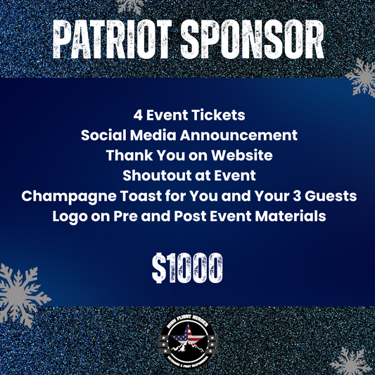 HFH- Fundraising Gala: PATRIOT SPONSOR