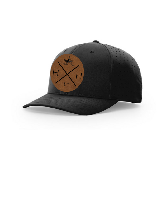HFH LEATHER PATCH HAT